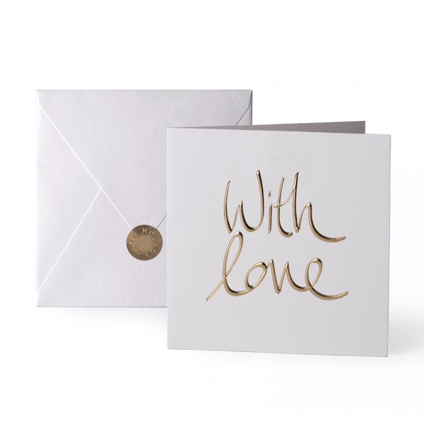 Katie Loxton Greetings Card - With Love