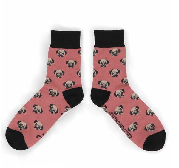 Powder Pug Mens Socks - Candy