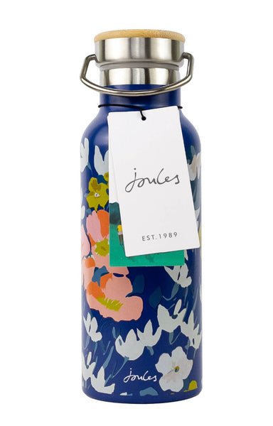 Joules Metal Water Bottle - Floral