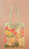 Powder Tote Bag Country Garden - Mint