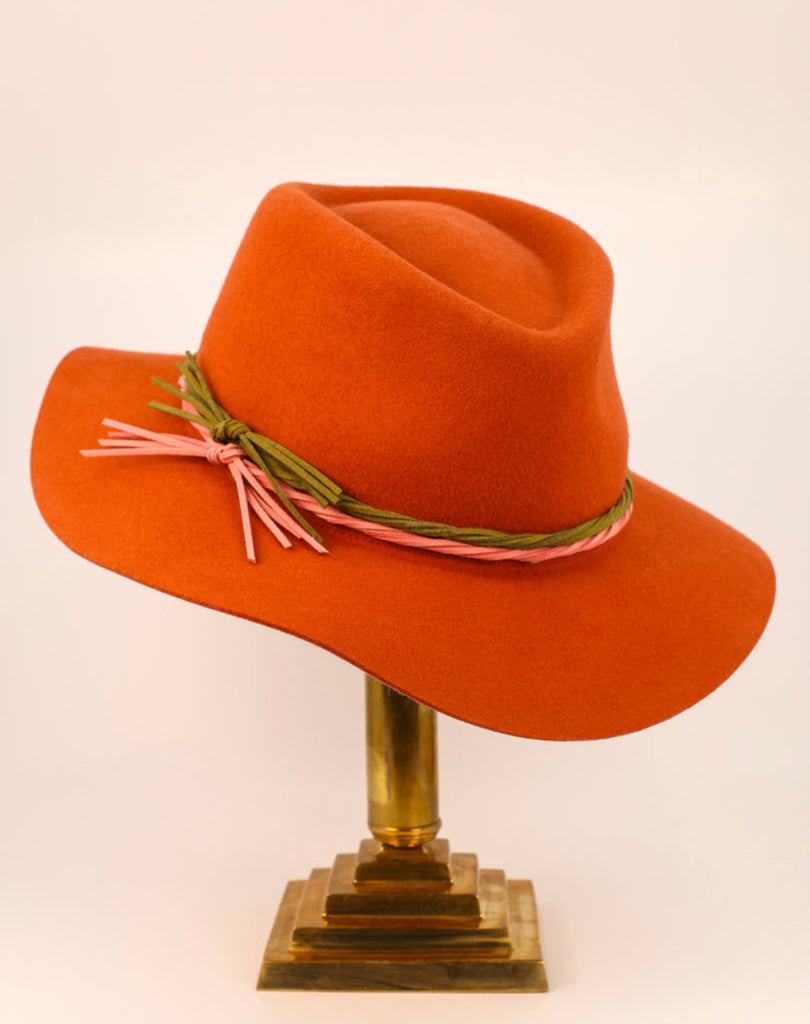 Powder Deborah Hat - Terracotta