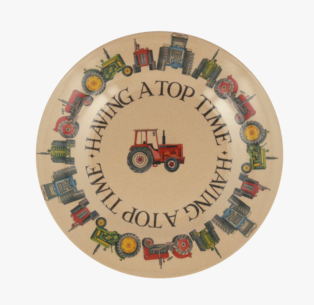 Emma Bridgewater Tractors Rice Husk Plate