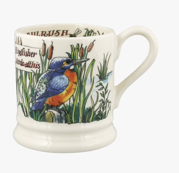 Emma Bridgewater Kingfisher & Bulrush 1/2 Pint Mug