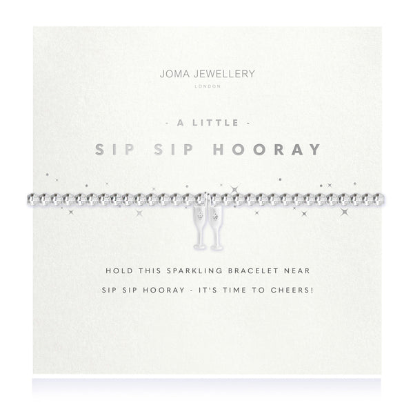 Joma Jewellery A Little Sip Sip Hooray Faceted Bracelet