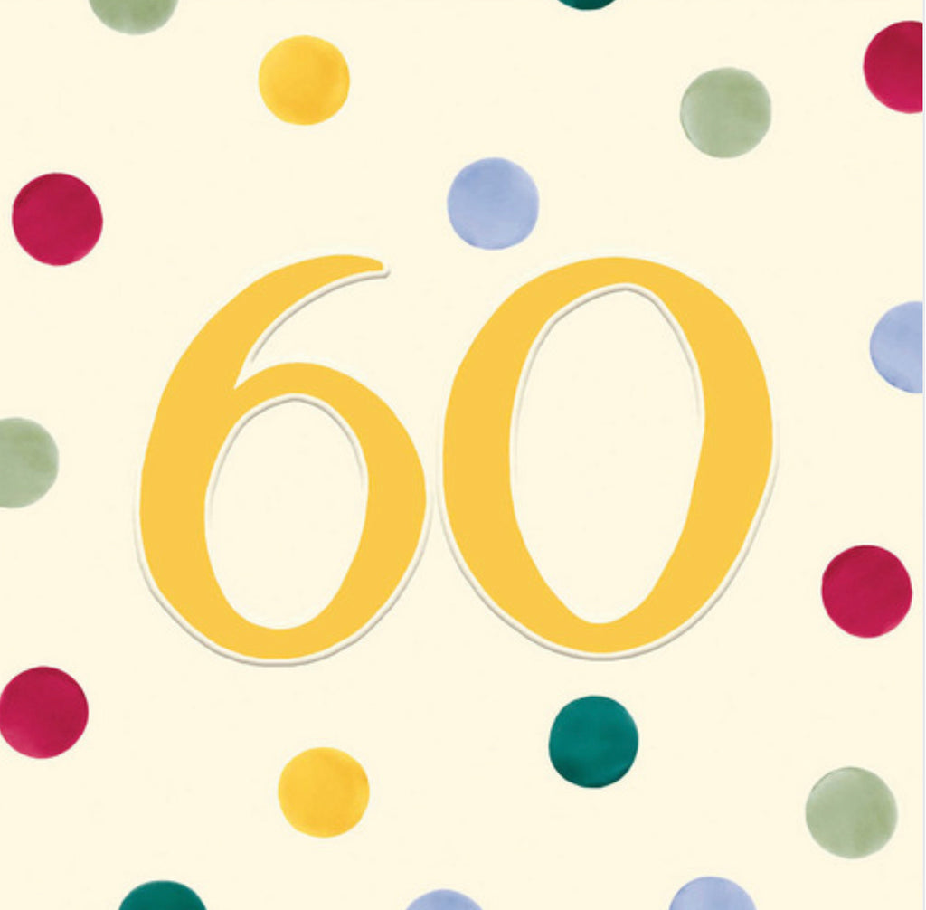 Emma Bridgewater 60th Birthday Card