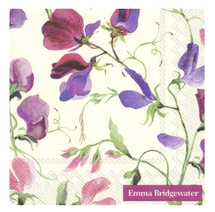 Emma Bridgewater Sweet Pea Paper Cocktail Napkins