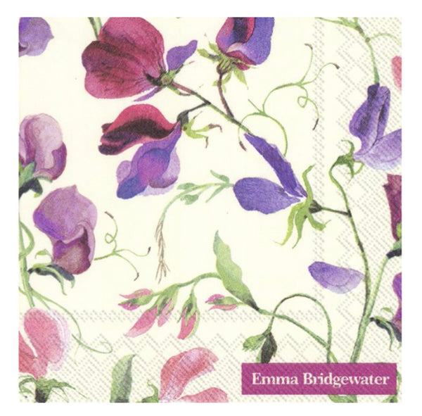 Emma Bridgewater Sweet Pea Paper Cocktail Napkins