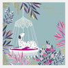 Sara Miller Blissful Dalmatian Birthday Card