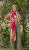 Powder Printed Hovering Hummingbird Scarf