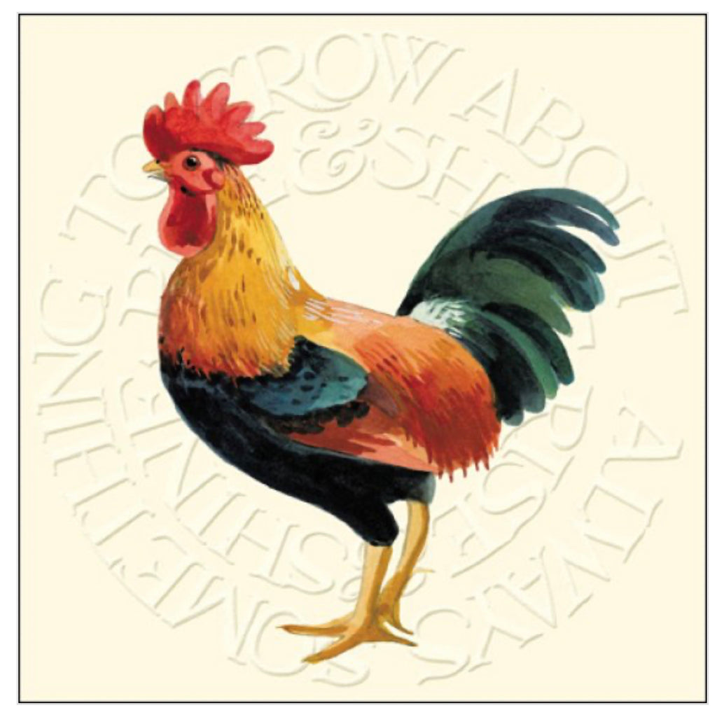 Emma Bridgewater Cockerel Card