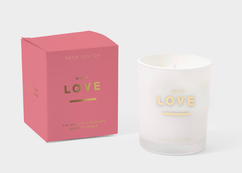 Katie Loxton Sentiment Candle - With Love