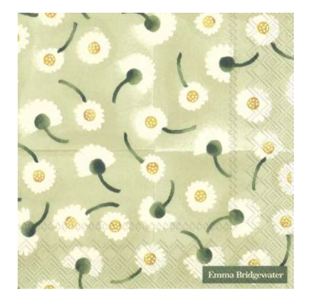 Emma Bridgewater Daisy Light Green Paper Napkins