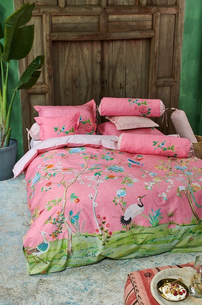 PiP Studio Good Morning Duvet Cover Set - Pink