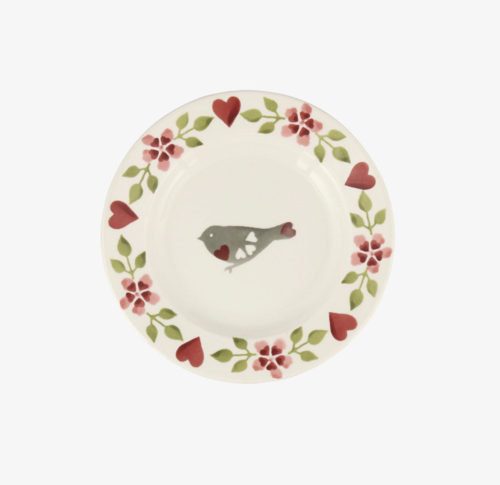 Emma Bridgewater Lovebirds Bird 6 1/2 Inch Plate