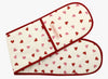 Emma Bridgewater Pink Hearts Double Oven Glove & Tea Towel Set