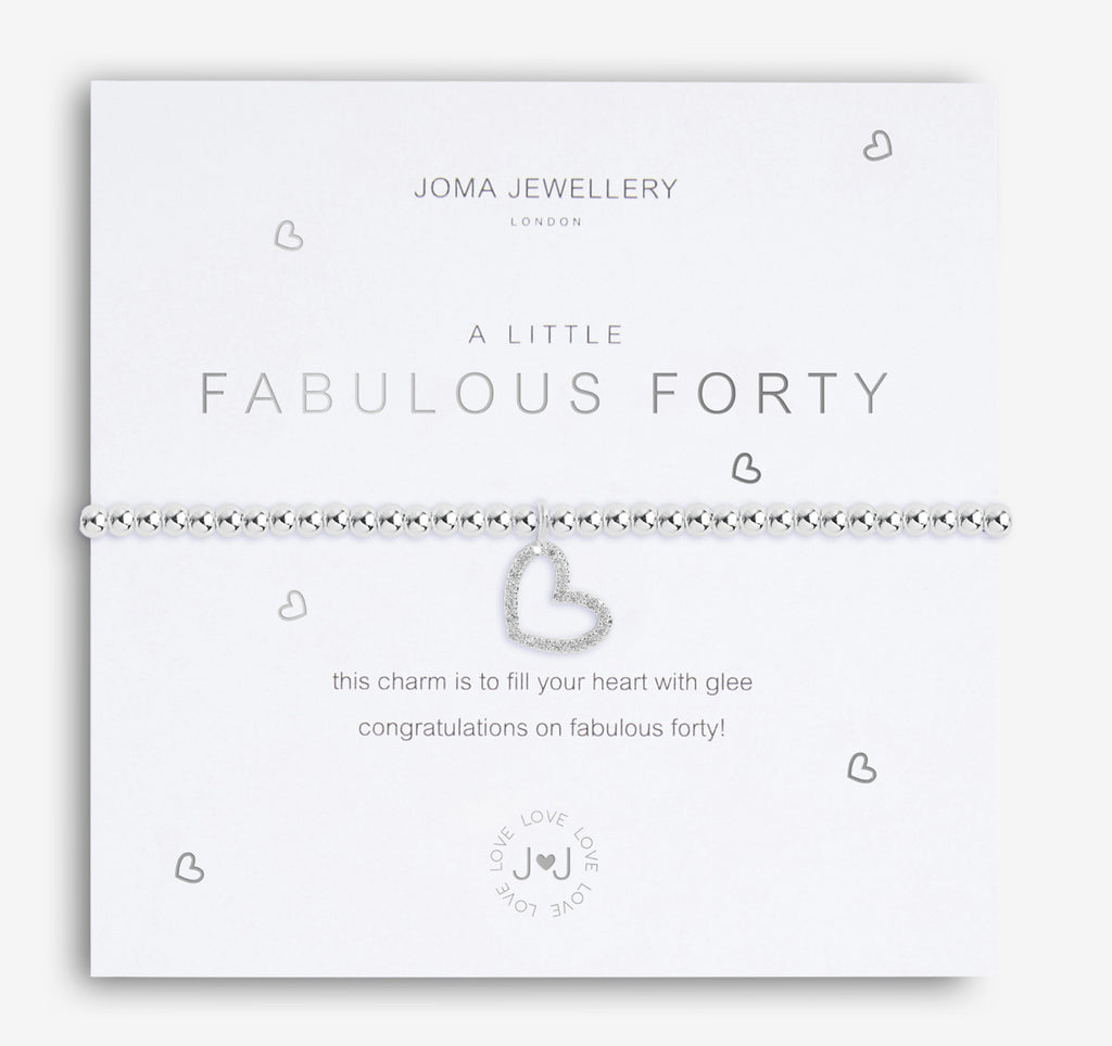 Joma Jewellery A Little Fabulous Forty Bracelet