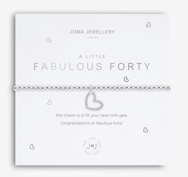 Joma Jewellery A Little Fabulous Forty Bracelet