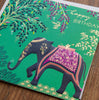 Sara Miller Elephant's Oasis Birthday Card