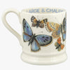 Emma Bridgewater Common Blue Butterfly 1/2 Pint Mug