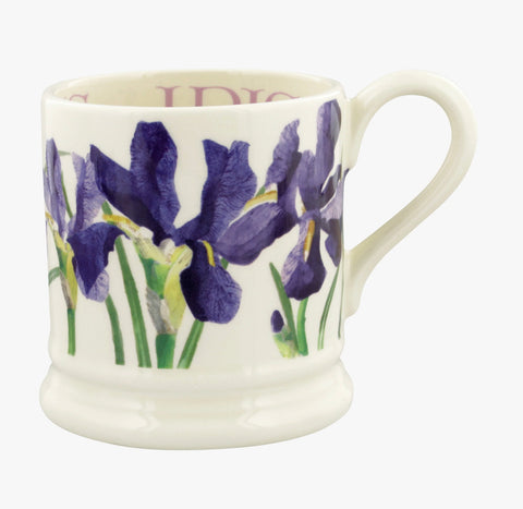 Emma Bridgewater Blue Iris 1/2 Pint Mug