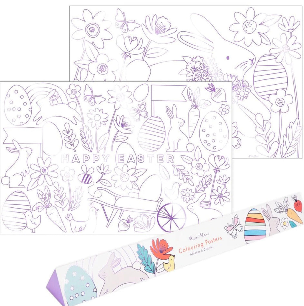 Meri Meri Easter Colouring Posters