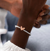 Joma Jewellery Beautifully Boxed A Little Happy 50th Birthday Bracelet