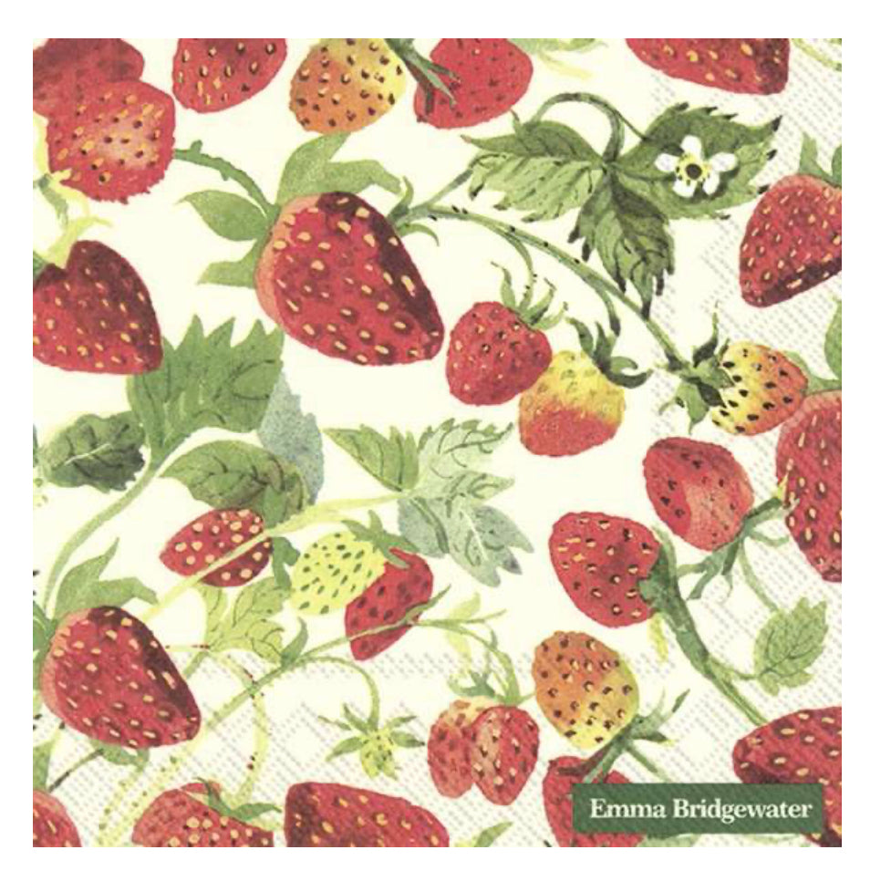 Emma Bridgewater Strawberries Paper Napkins