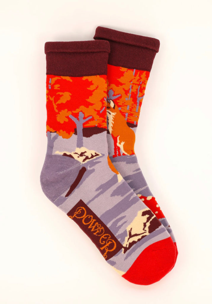 Powder Men's Fox Scene Socks