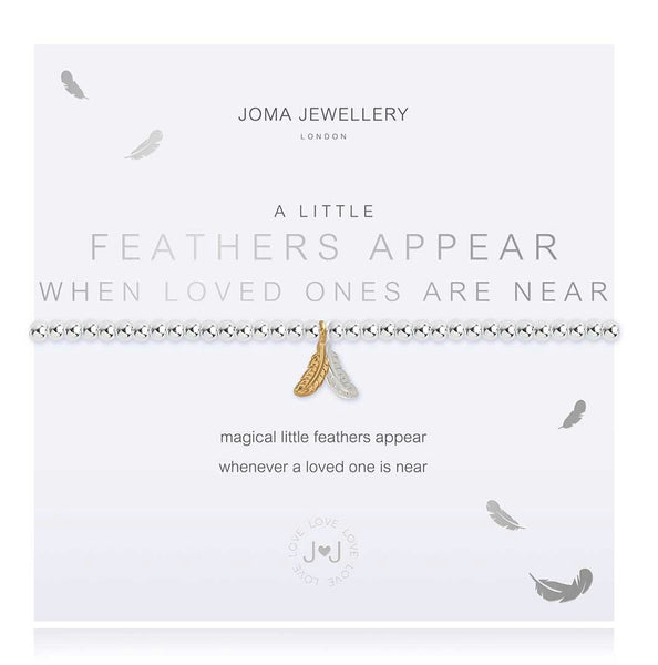 Joma Jewellery A Little Feathers Appear When Loved Ones Are Near Bracelet