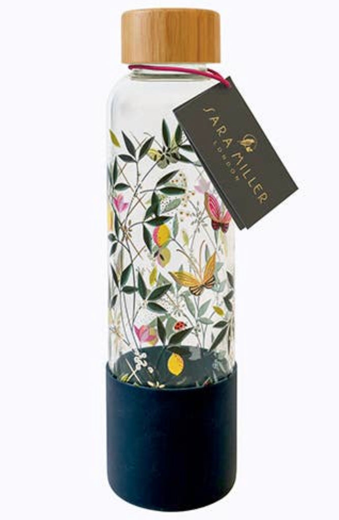 Sara Miller Glass Water Bottle