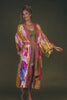 Powder Mustard Orchid Kimono Gown