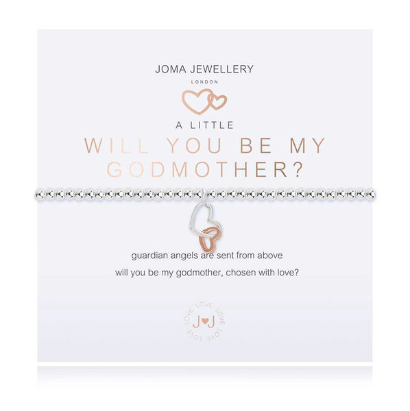 Joma Jewellery A Little Will You Be My Godmother Bracelet