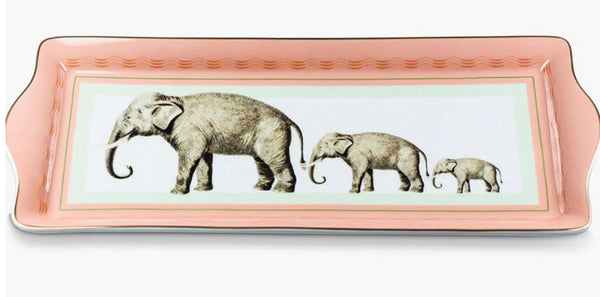 Yvonne Ellen Cake Tray - Elephants