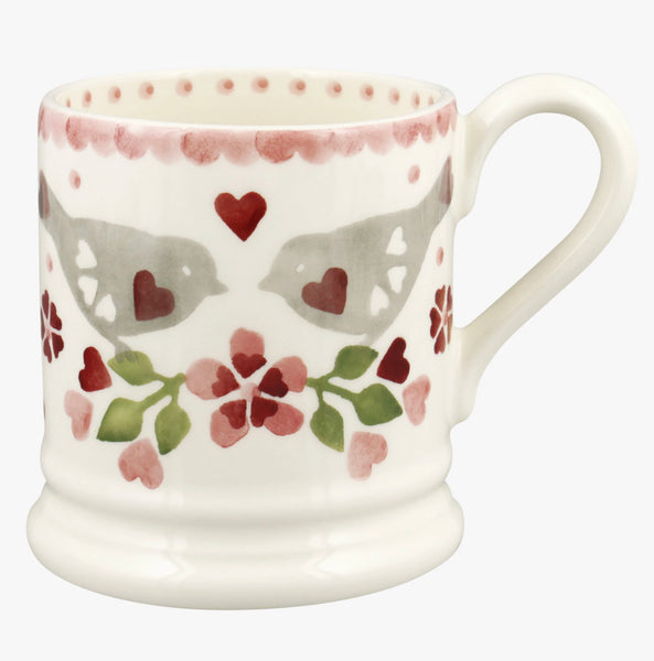 Emma Bridgewater Lovebirds 1/2 Pint Mug