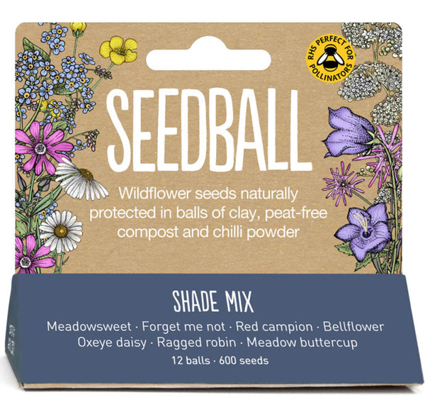 Seedball Tube - Shade Mix