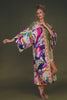 Powder Sage Iris Kimono Gown