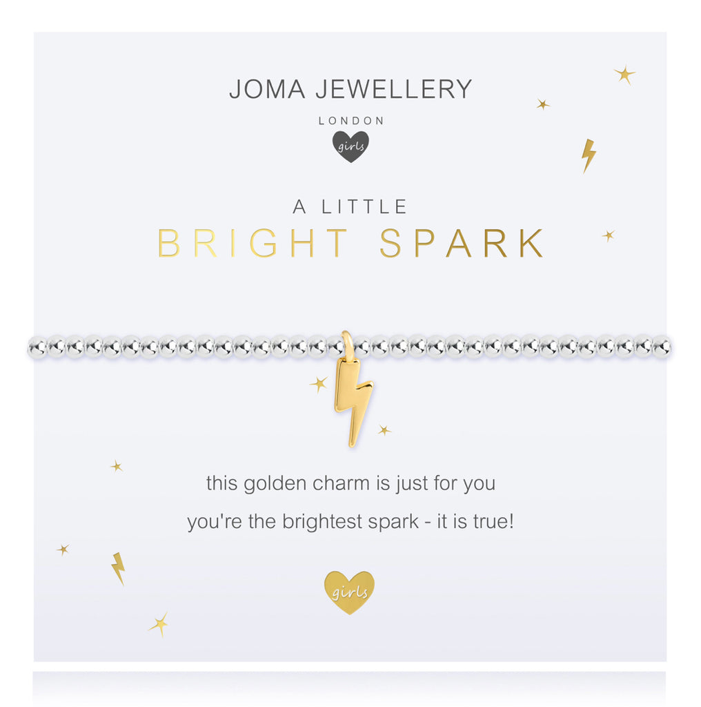 Joma Jewellery Girls A Little Bright Spark Bracelet