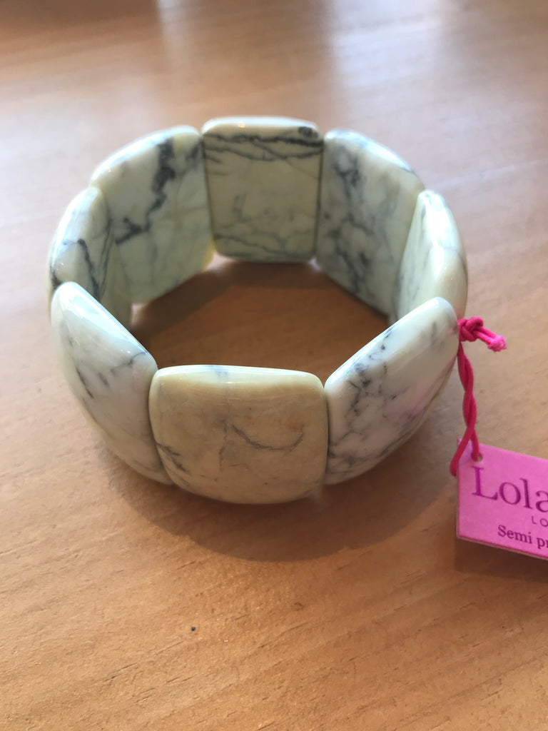 Lola Rose Bracelet- Mint Magnesite
