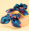 Powder Scrunchies - Tulip Navy