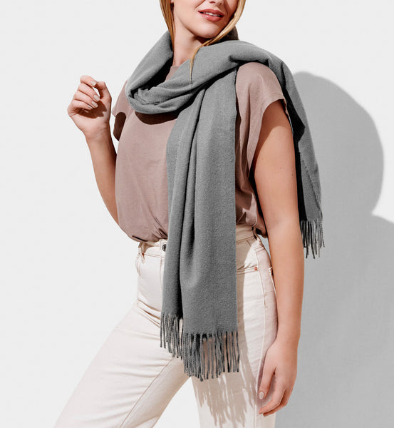 Katie Loxton Blanket Scarf - Grey