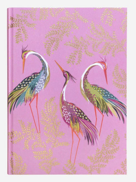 Sara Miller Dancing Cranes A5 Fabric Journal