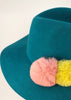 Powder Cassandra Hat - Teal