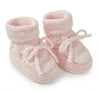 Katie Loxton Knitted Baby Booties - Pink