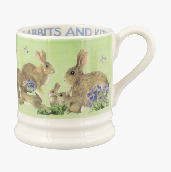 Emma Bridgewater Rabbits & Kits 1/2 Pint Mug