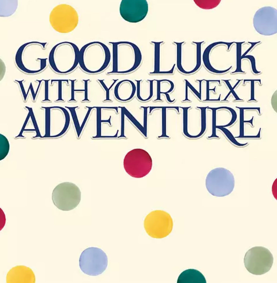 Emma Bridgewater Good Luck Card