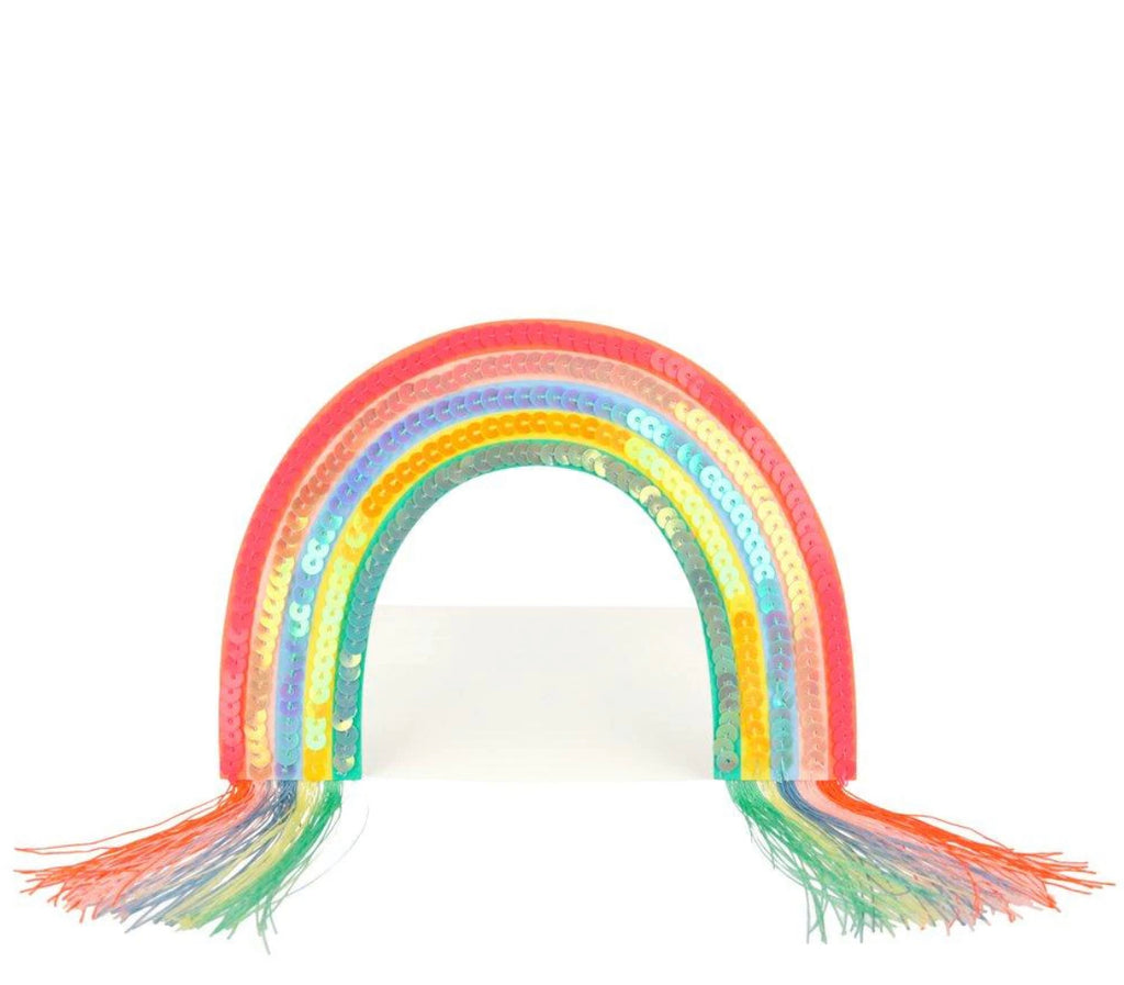 Meri Meri Sequin Rainbow Stand-Up Card