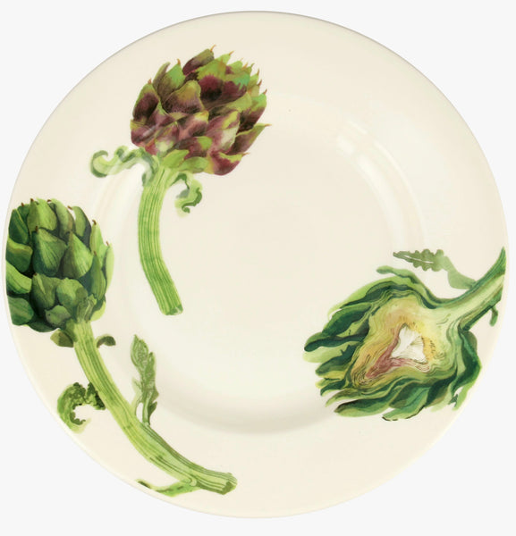 Emma Bridgewater Vegetable Garden Artichoke 10 1/2 Inch Plate