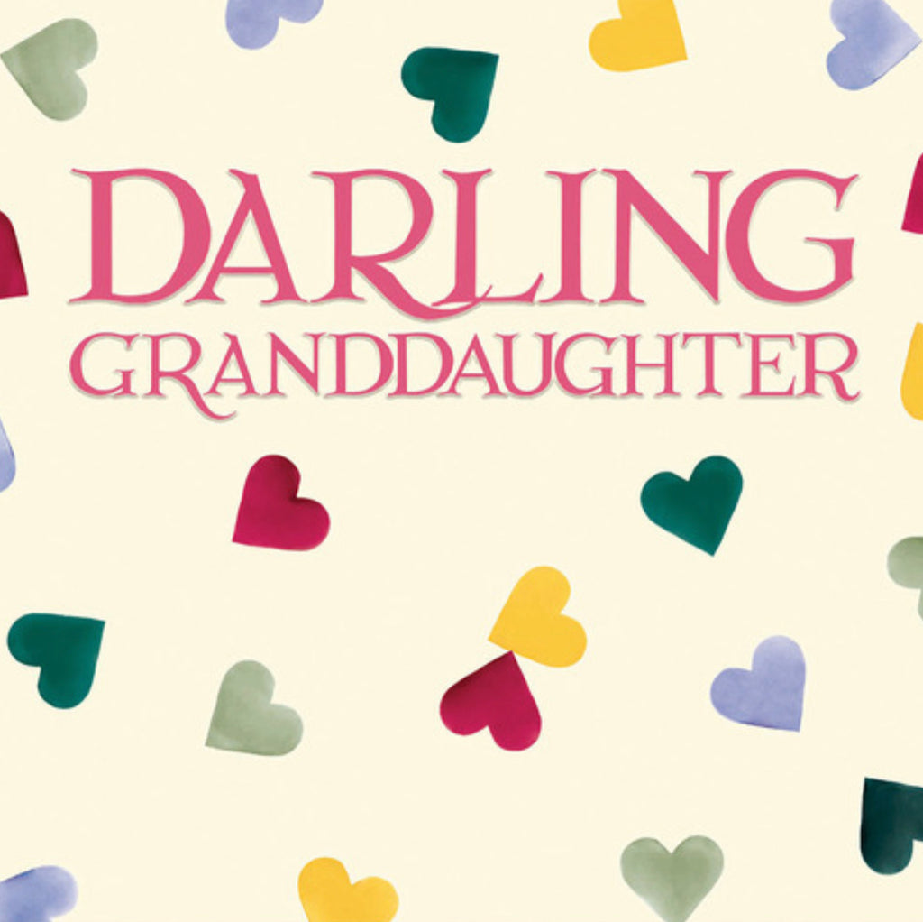 Emma Bridgewater Darling Granddaughter Card