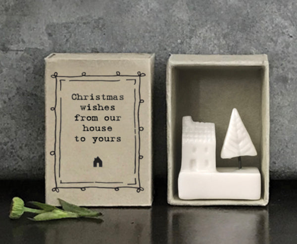 East Of India Matchbox - Christmas Wishes
