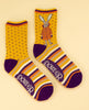 Powder Puffa Jacket Bunny Ankle Socks